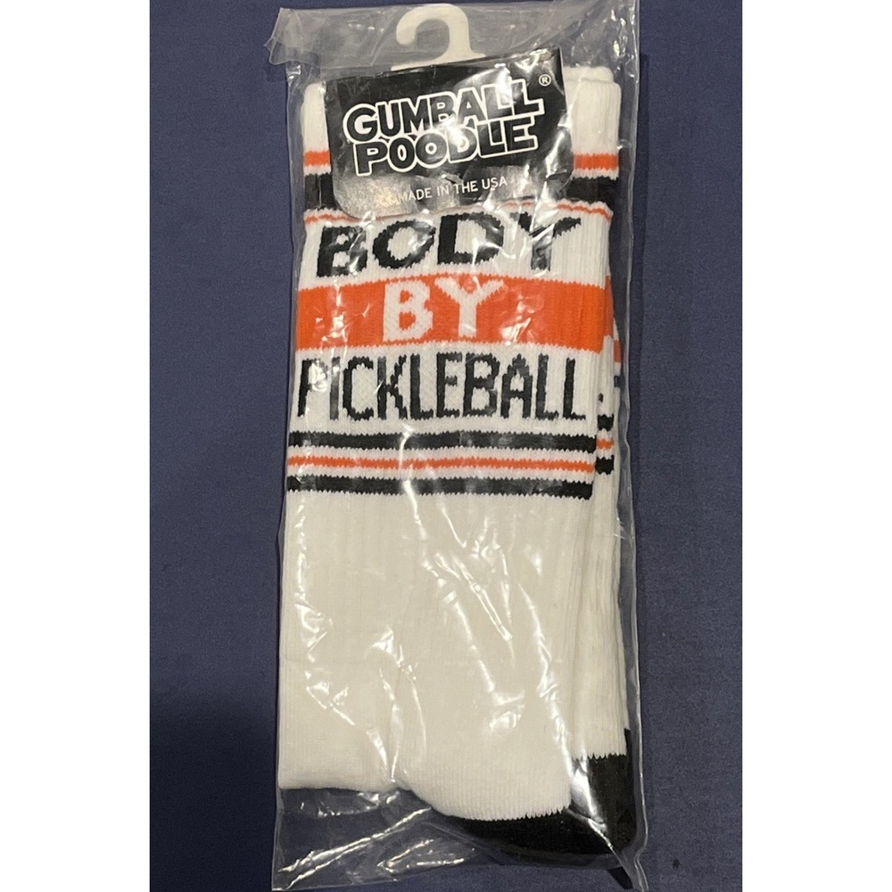 Pickleball Socks Made in USA Body By pickleball NEW